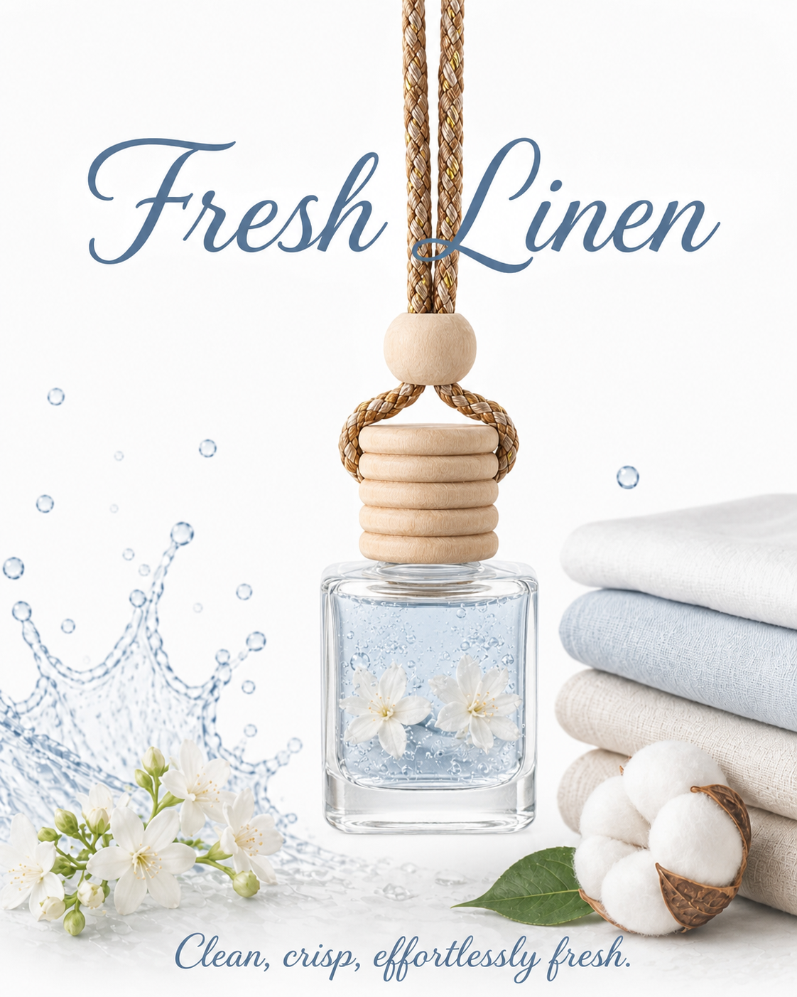 Fresh Linen – Car Diffuser
