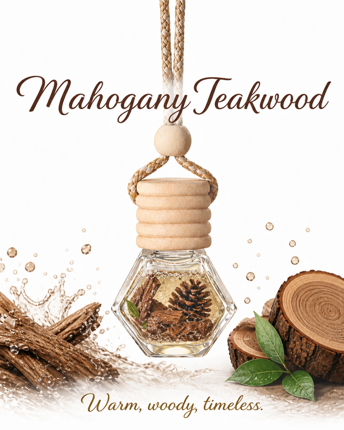 Mahogany Teakwood – Car Diffuser