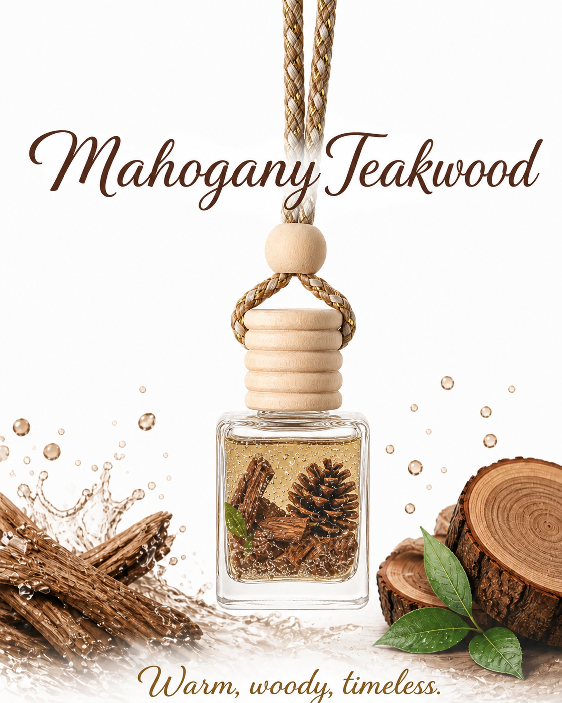 Mahogany Teakwood – Car Diffuser