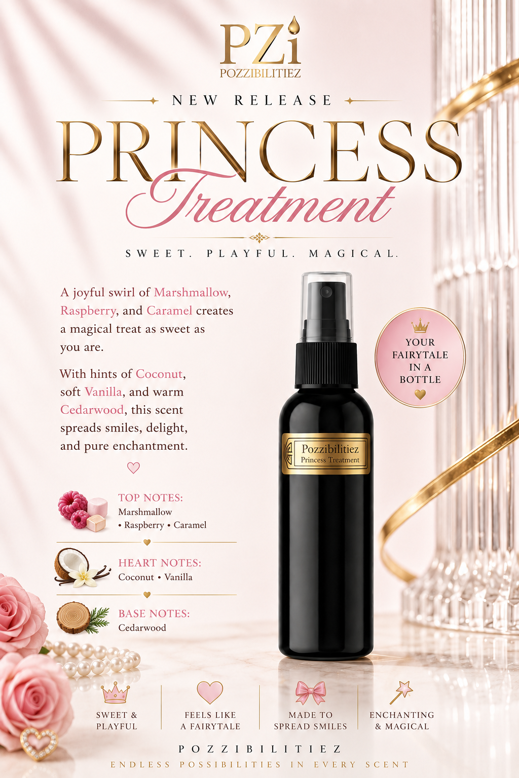 Princess Treatment - 2 oz Body Mist