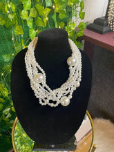 Load image into Gallery viewer, Long Twisted Pearl Necklace
